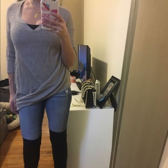 VPL asymmetrical cream sweater. #4 - Picture 2 of 4